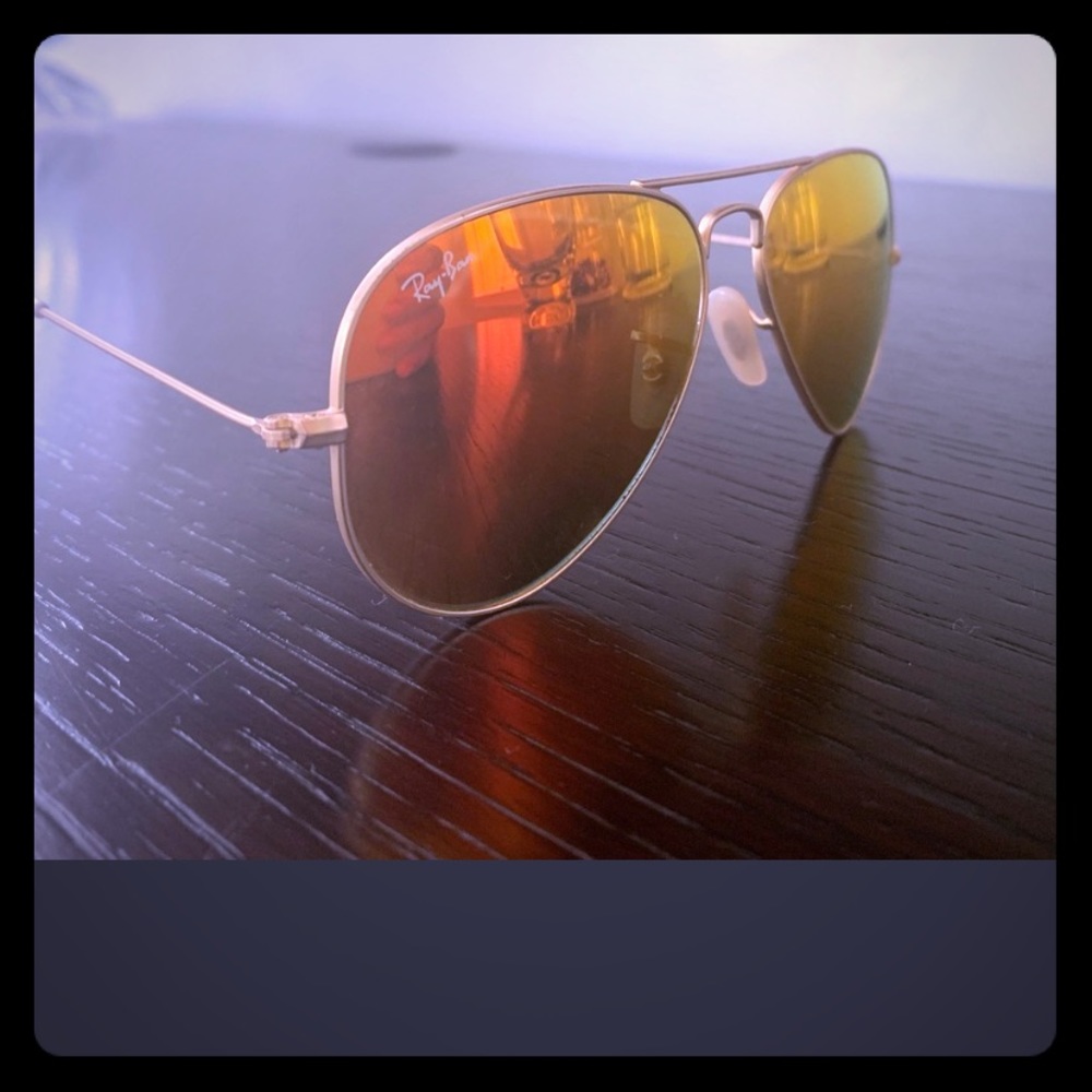 Ray-ban size 55 aviators
